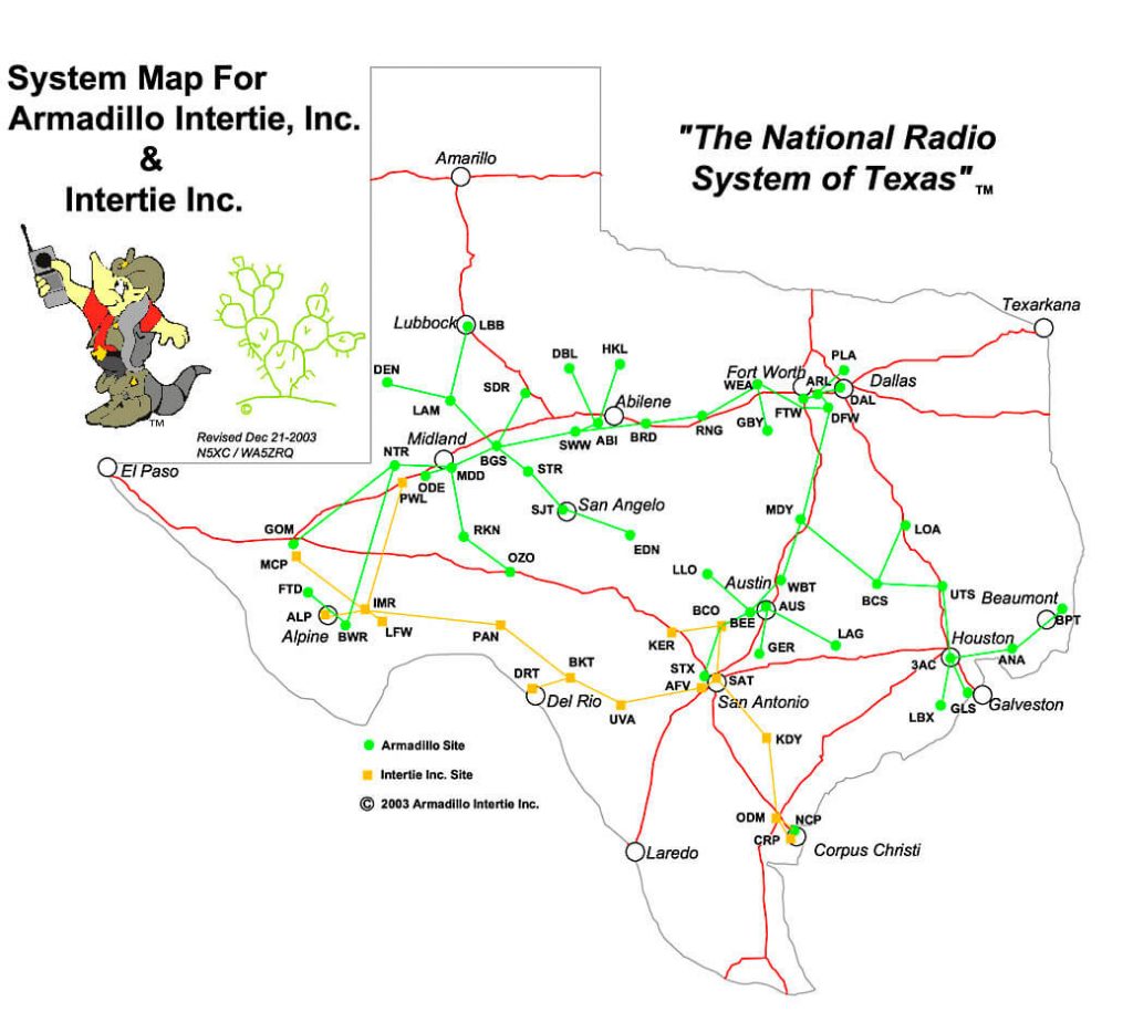 System Map – Armadillo Intertie System